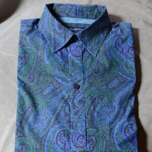 Robert Graham - Paisley - 100% Cotton - Men's - Shirt - XL.